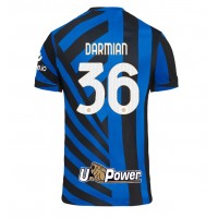 Fotbalové Dres Inter Milan Matteo Darmian #36 Domácí 2024-25 Krátký Rukáv